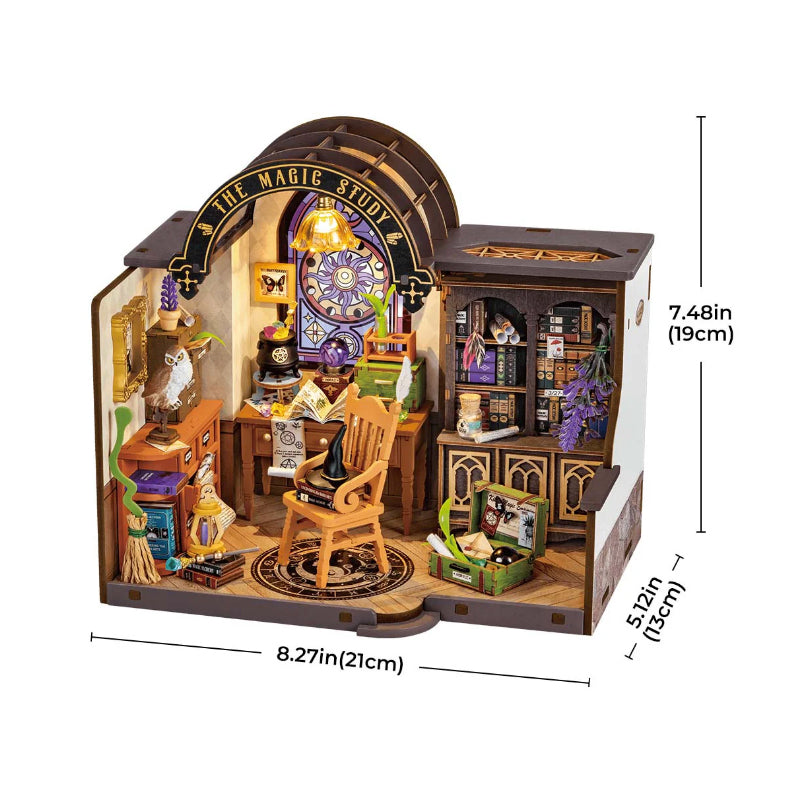 Rolife Magic Study DIY Miniature Puzzle - (DG166)