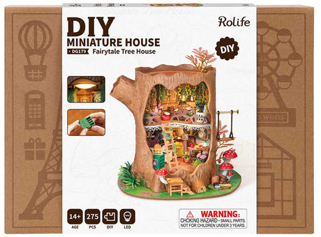 Rolife Fairytale Tree House DIY Miniture Puzzle - (DG179)