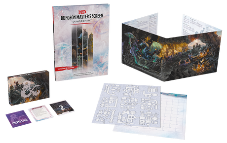 D&D Dungeon Masters Screen: Dungeon Kit (Dungeons & Dragons DM Accessories)