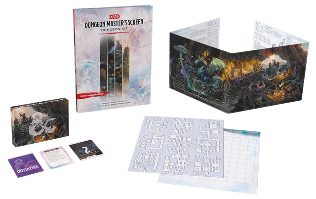 D&D Dungeon Masters Screen: Dungeon Kit (Dungeons & Dragons DM Accessories)