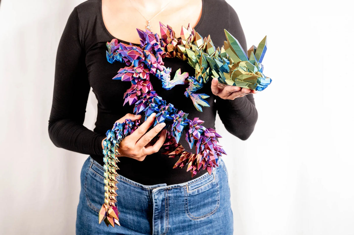 Turtle Creations: Jumbo Dragon - Jumbo Crystal Dragon (Paua Pearl)