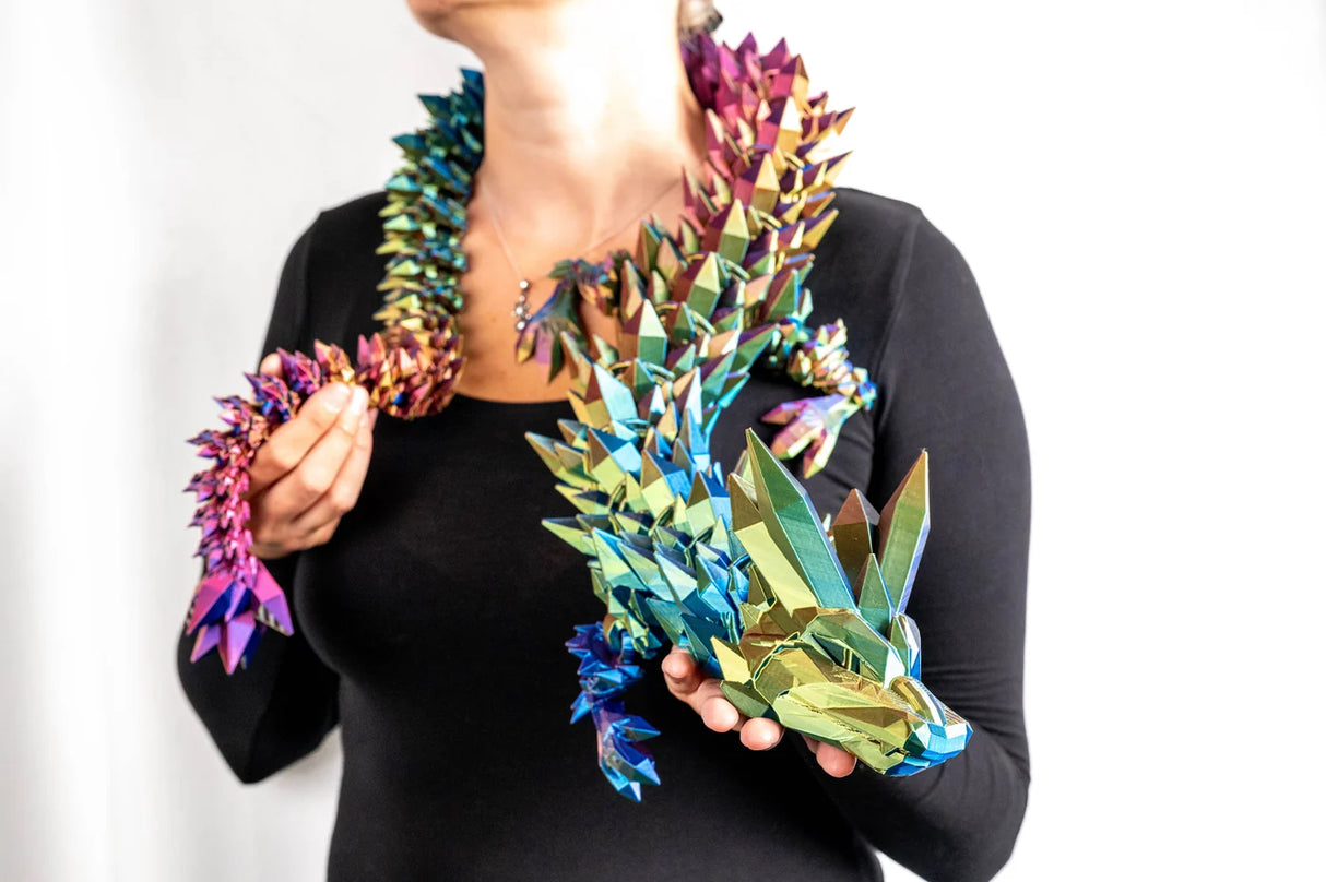 Turtle Creations: Jumbo Dragon - Jumbo Crystal Dragon (Paua Pearl)