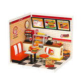 Rolife Yum Yum Burgers DIY Plastic Miniature Puzzle - (DW010)