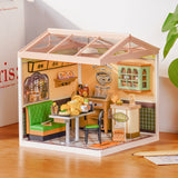 Rolife: Hong Kong Bites Cafe - Super Creator Plastic DIY Miniature Puzzle