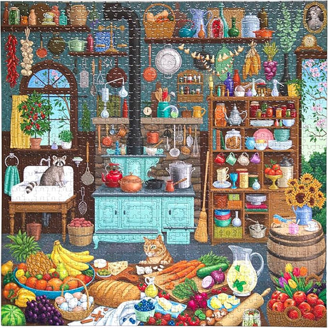 eeBoo: 1000pc Square Puzzle - Alchemists Kitchen