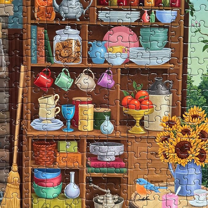 eeBoo: Alchemists Kitchen Square Puzzle - 1000pc