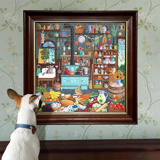 eeBoo: Alchemists Kitchen Square Puzzle - 1000pc