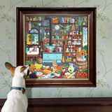 eeBoo: Alchemists Kitchen Square Puzzle - 1000pc