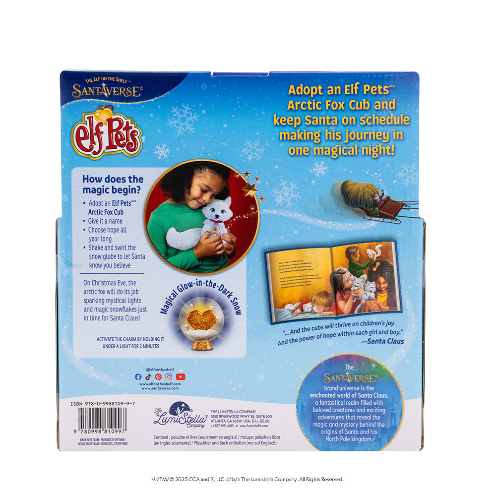 Elf Pets: An Arctic Fox Tradition - Book & Toy Box Set