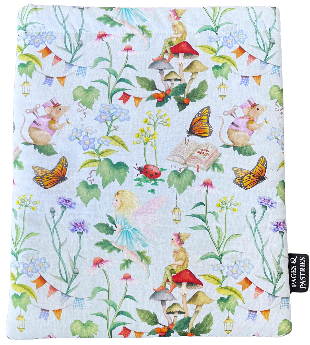 Pages & Pastries: Medium Book Sleeve - Enid Blyton