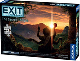 Exit the Game The Sacred Temple (Jigsaw Puzzle and Game)
