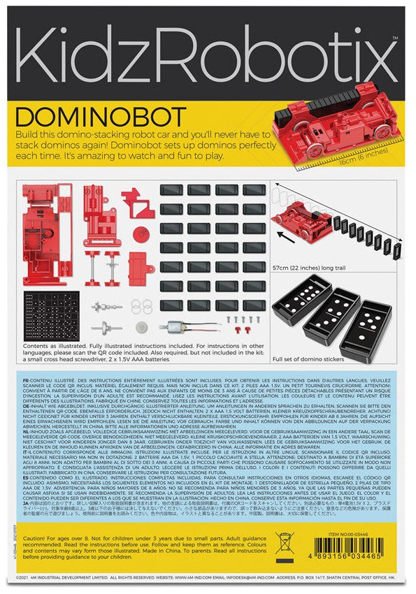 4M: KidzRobotix Dominobot