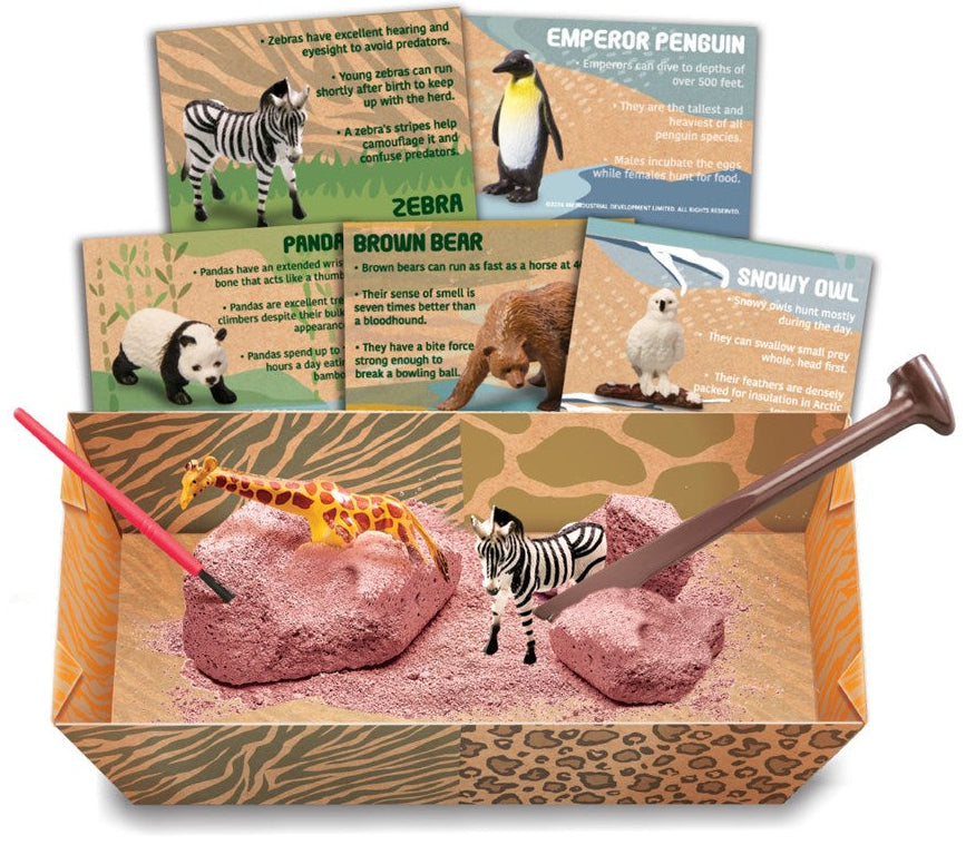 4M: Kidzlabs Wildlife Animal Digging Kit