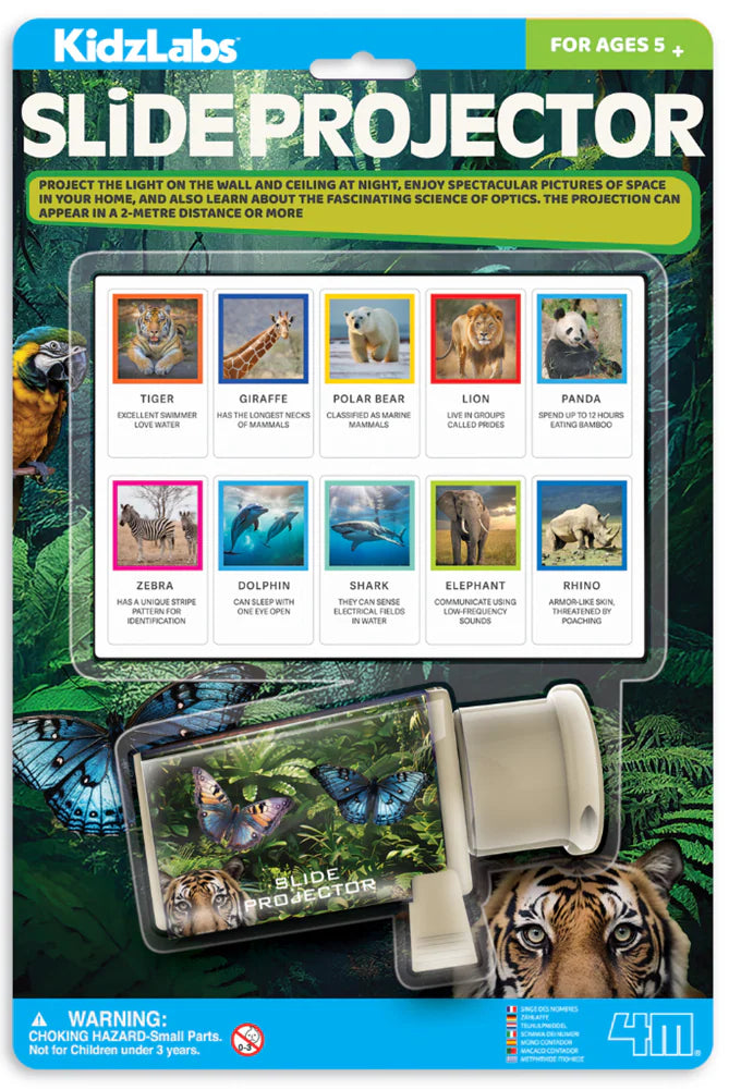 4M: KidzLabs Slide Projector - Wildlife