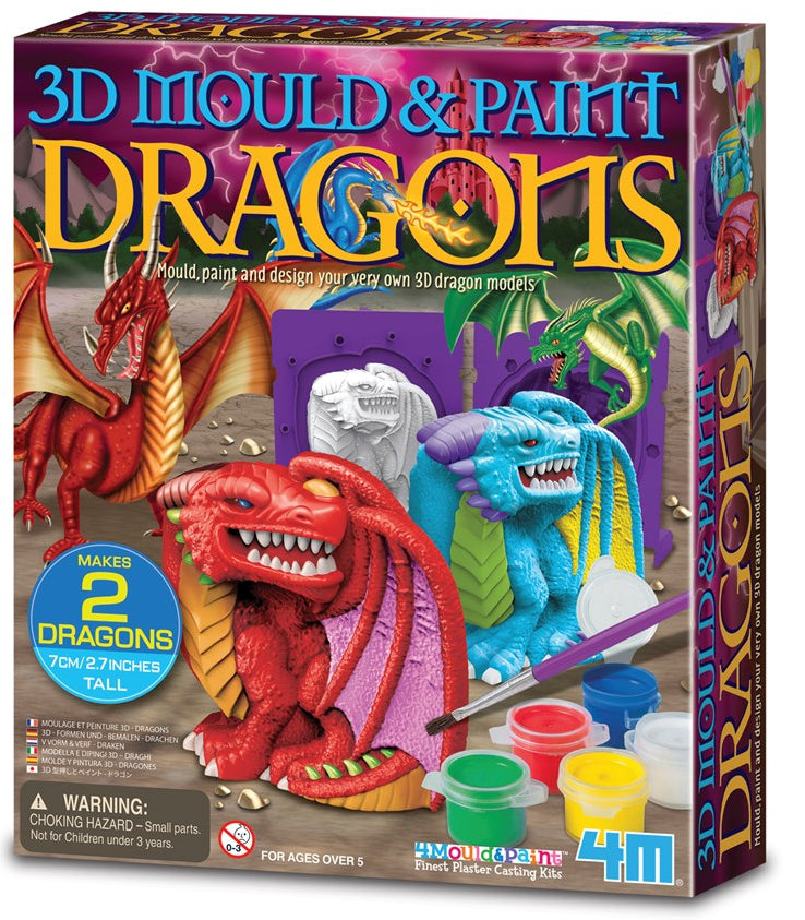 4M: Mould & Paint - 3D Dragons