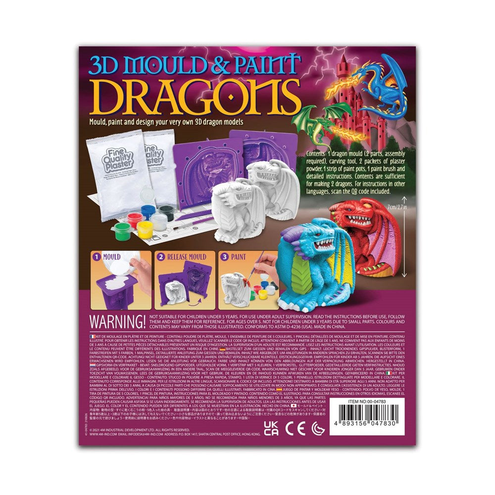 4M: Mould & Paint - 3D Dragons