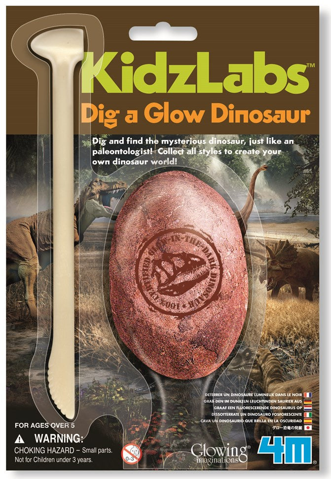 4M: Kidzlabs Dig a Glow Dinosaur