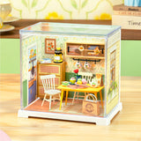 Rolife: Floral Dining Room - Super Creator Plastic DIY Miniature Puzzle