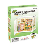 Rolife: Floral Dining Room - Super Creator Plastic DIY Miniature Puzzle