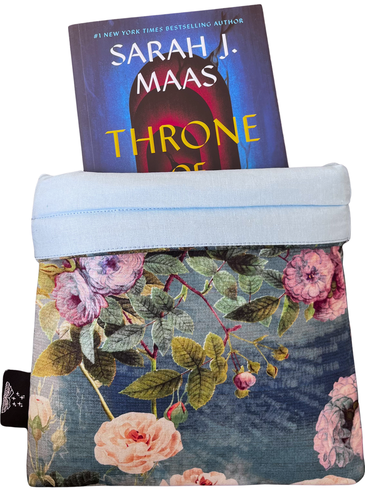 Pages & Pastries: Medium Book Sleeve - Floral