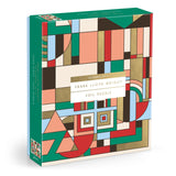 Galison Frank Lloyd Wright December Gifts Foil Puzzle - 1000 Piece