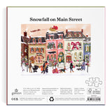 Galison Snowfall on Main Street Foil Puzzle - 1000 Piece