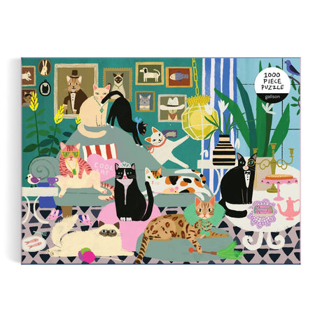 Galison Glamour Cats Puzzle - 1000 Piece