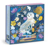 Galison Celestial Owl Foil Puzzle - 500 Piece