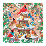 Galison Festive Feathers Foil Puzzle - 500 Piece
