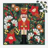 Galison Merry Nutcracker Foil Puzzle - 500 Piece