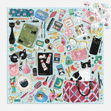 Galison Purrfect Accessories Foil Puzzle - 500 Piece