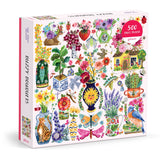 Galison Buzzy Bouquets Puzzle - 500 Piece