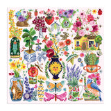 Galison Buzzy Bouquets Puzzle - 500 Piece