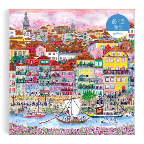 Galison Michael Storrings Summer in Portugal Puzzle - 500 Piece