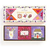 Galison Joy Laforme Charm Cards, 12 cards, 90 Pieces of Confetti