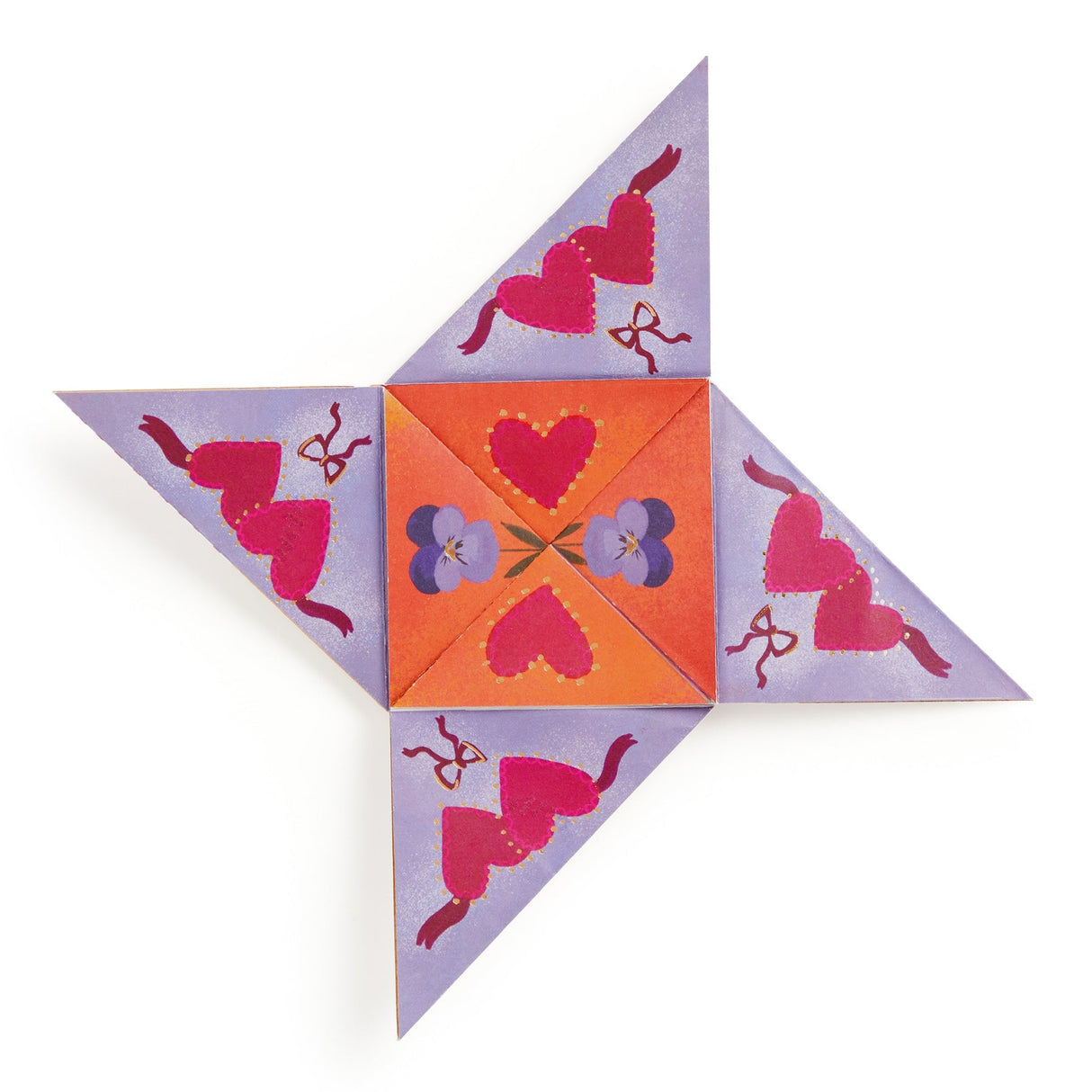 Galison Joy Laforme Charm Cards, 12 cards, 90 Pieces of Confetti