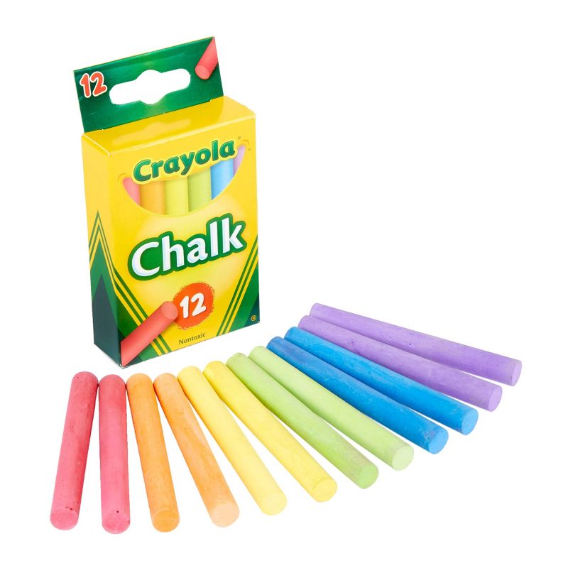 Crayola Chalk Colored 12 Pack