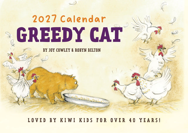 Greedy Cat 2027 Calendar