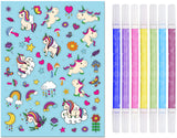 Hinkler: Kaleidoscope Colouring Kit - Unicorn Forest