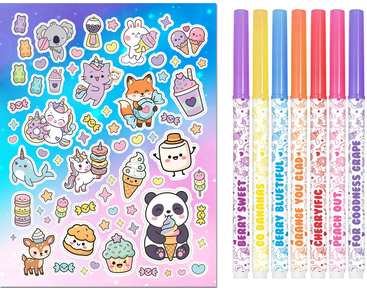 Hinkler: Kaleidoscope Coloring Kit - Sugar Burst