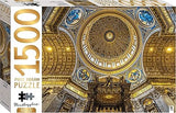 Mindbogglers Gold 1500pc Jigsaw Puzzle - St.Peters Basilica
