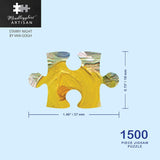 Mindbogglers Gold 1500pc Jigsaw Puzzle - Starry Night by Van Gogh