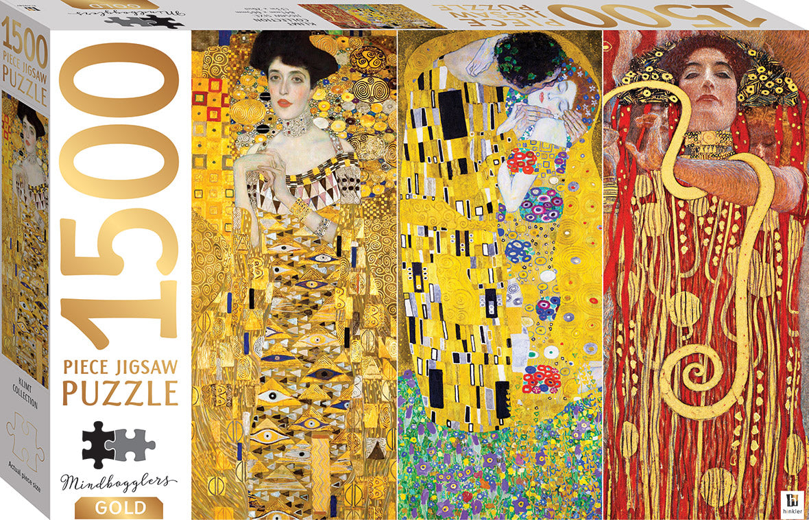 Gustav Klimt Portrait Of Adele Bloch-Bauer I Lady in Gold Painting Framed Art A4