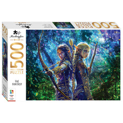 Mindbogglers Gold 500pc Jigsaw Puzzle - Fae Fantasy