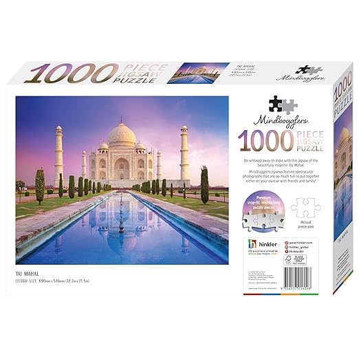 Mindbogglers 1000pc Jigsaw Puzzle - Taj Mahal