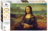 Mindbogglers Gold 500pc Jigsaw Puzzle - Mona Lisa
