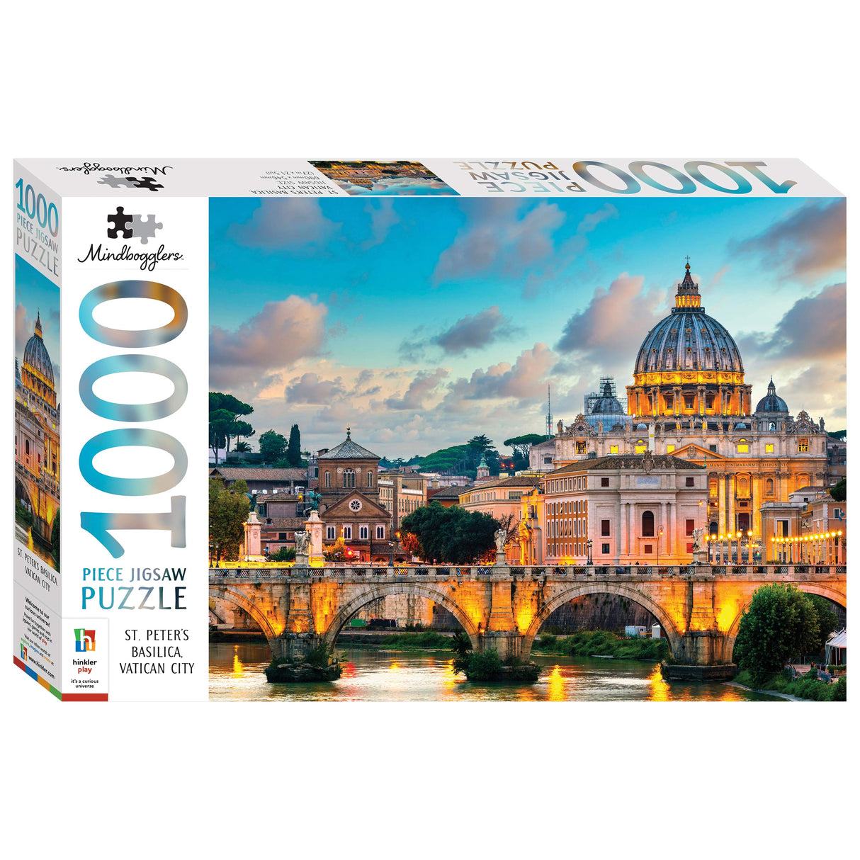 Mindbogglers 1000pc Jigsaw Puzzle - St. Peters Basilica