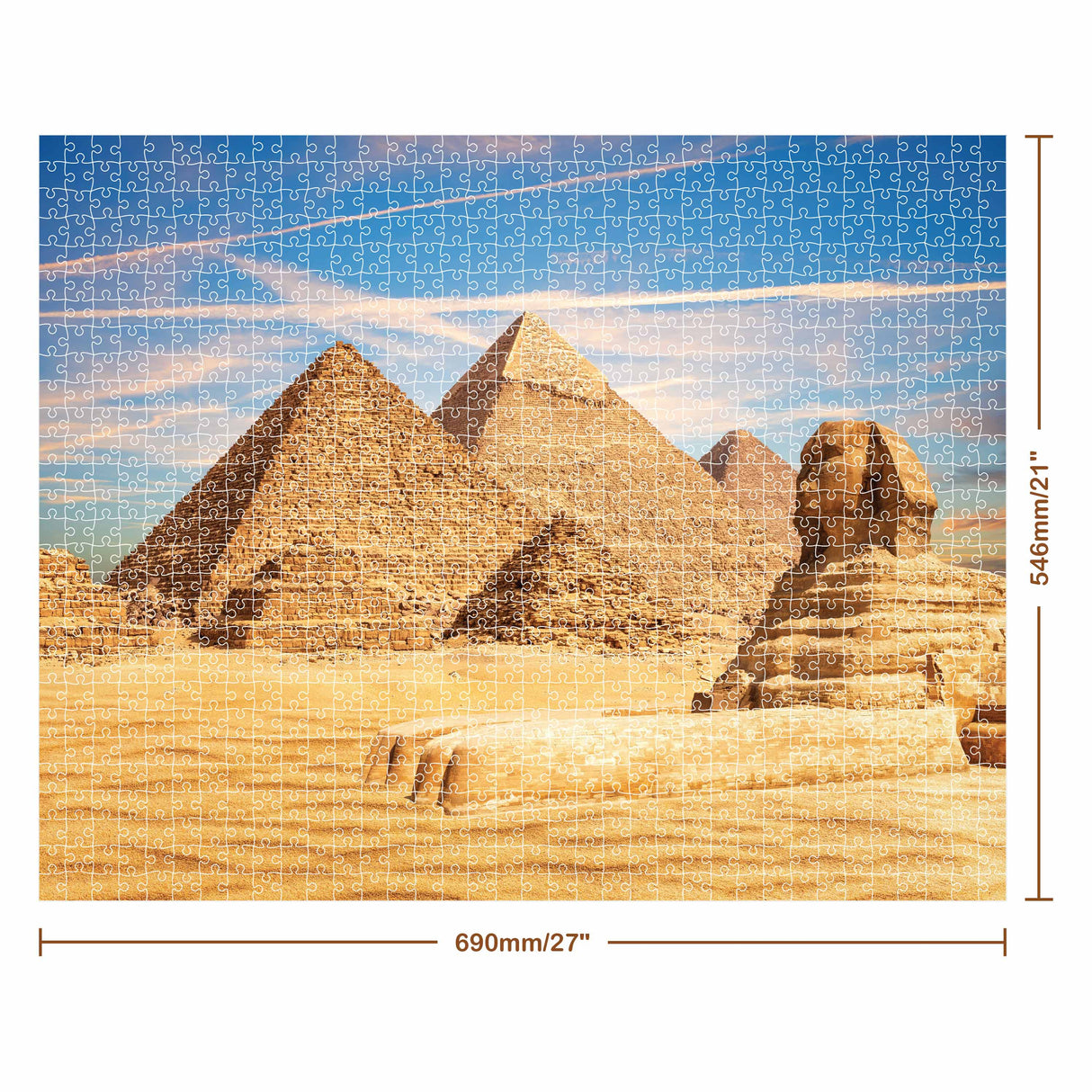 Mindbogglers 1000pc Jigsaw Puzzle - Egypt