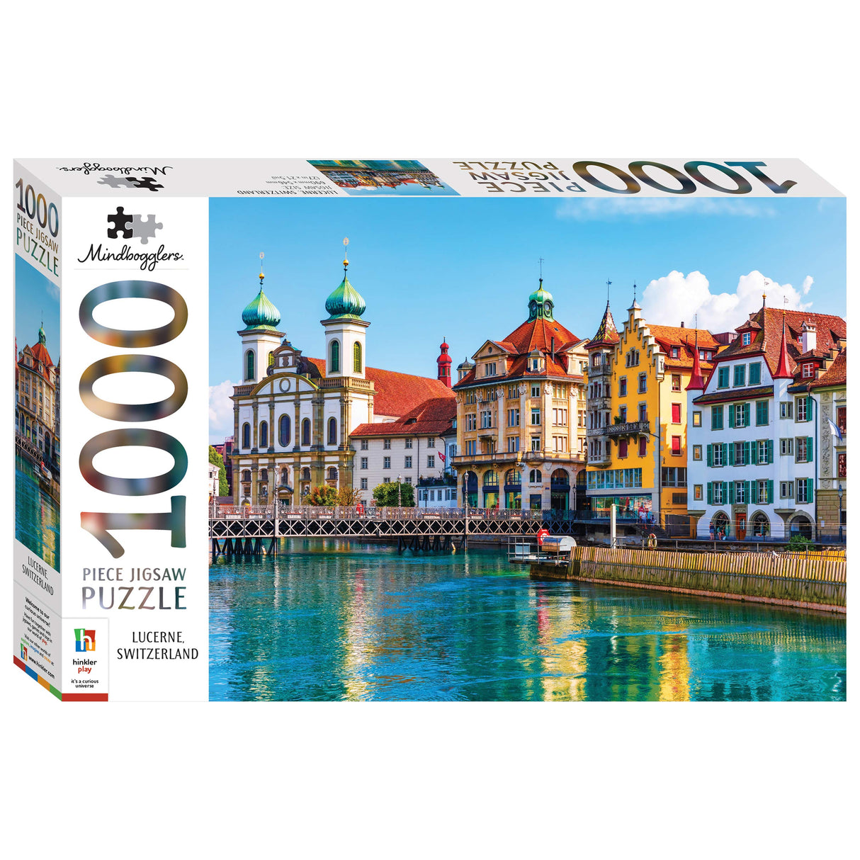 Mindbogglers 1000pc Jigsaw Puzzle - Lucerne Switzerland