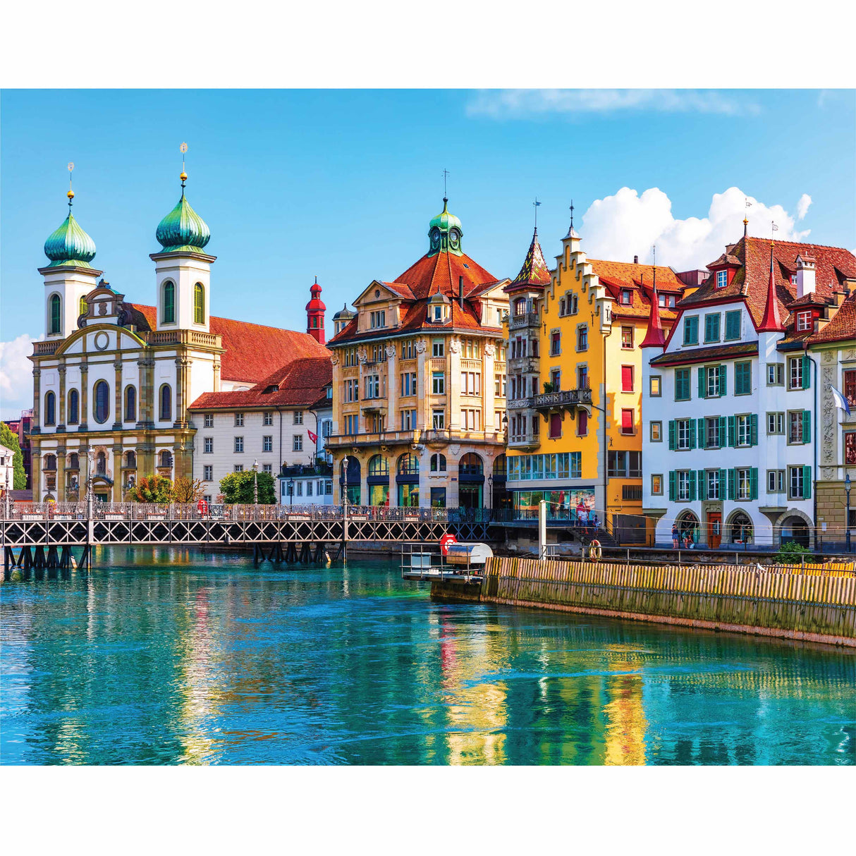 Mindbogglers 1000pc Jigsaw Puzzle - Lucerne Switzerland